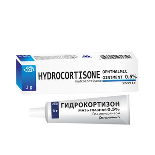 Hydrocortison - ჰიდროკორტიზონი 0,5% 3.0 თვალის მალამო