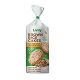 Хлібці 100 г Livity з цільнозернового коричневого рису з 12 супернасінинами м/уп Болгарія