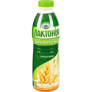 Напiй Лактонія 750мл 1.5% закваска злакі пляшка