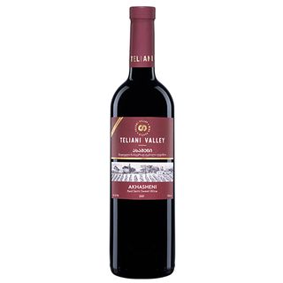 თელიანი ველი - ღვინო ახაშენი,  წითელი, ნახევრად ტკბილი 0.75