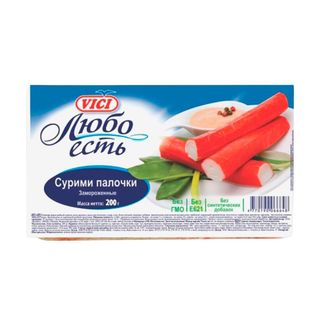 Палочки Сурими Vici Любо Есть Замороженные 200 Г