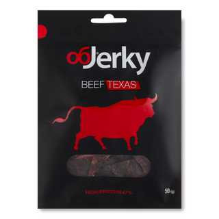 Яловичина Objerky «Техаська» в'ялена 50г
