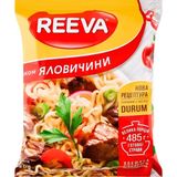 Локшина Reeva яєчна по домашньому з яловичиною 85 г