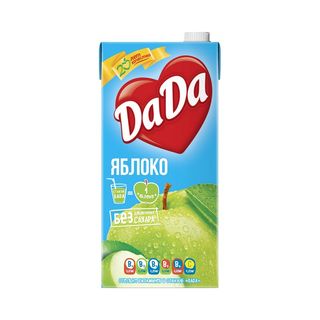 Da-Da, Сок Da-Da 1,93Л Зеленое Яблоко, шт, ШК: 4870002326233