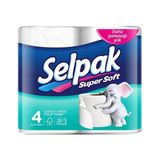 ტუალეტის ქაღალდი /სელპაკი/3ფ/4ც