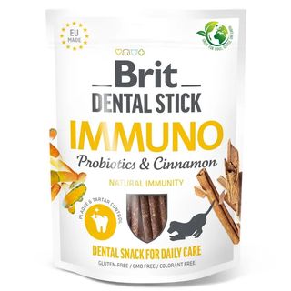 Brit Dental Stick Immuno ласощі д/собак д/імунітету 7шт/251г