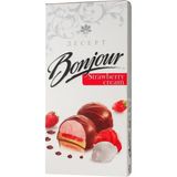 Десерт Bonjour полуниця з вершками 232 г