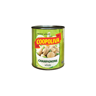 COOPOLIVA შამპინიონი მთელი 850 გ/4850007980036