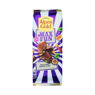 Alpen Gold Плит.Шок., Шоколад Alpen Gold 150Гр Maxfun Карам.Марм.Печенье, шт, ШК: 7622210210913