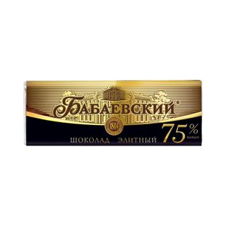 ШОКОЛАД БАБАЕВСКИЙ ЭЛИТНЫЙ 75% 75ГР