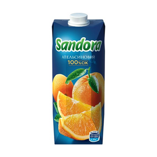 Сік Sandora апельсиновий 0.5л
