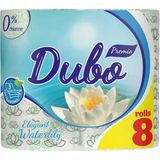 Папір туалетний Диво Premio Elegant Waterlily 3-шаровий 8 рулонів