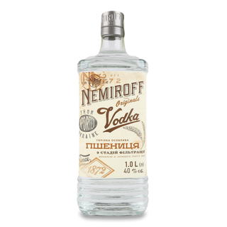 Горілка Nemiroff «Пшениця українська» відбірна, штоф 1л