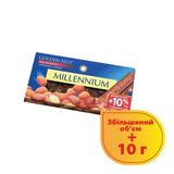Шоколад 110г Millennium Gold молочний із мигдалем
