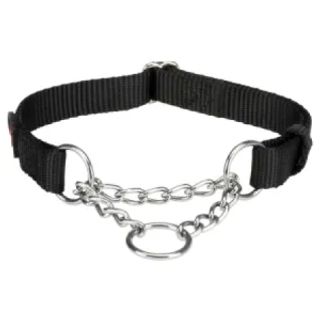 პრემიუმ ჯაჭვის საყელო - მომჭერი, ზომა M-L (202803)