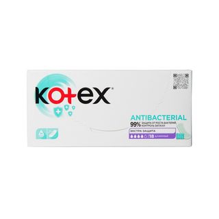 Ежедневки Kotex Bio-Care 18Шт Длинные шк: 5029053590974