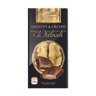შოკოლადის ფილა "BARAMBO EXPORT" ნიგოზი 110 გრ / 4860009785614