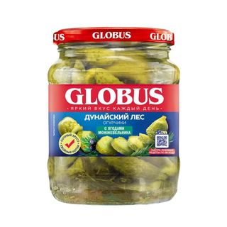 Огурцы Globus 500Мл Мариновонные С Можжевельник
