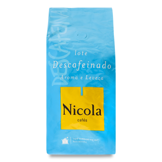 Кава зернова Nicola Descafeinado без кофеїну смажена 1кг