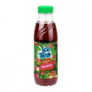 Холодний чай 0,5л Своя Лінія Чорний зі смаком Малина