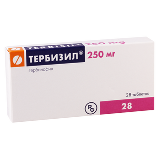 ტერბიზილი ტაბლეტი 250მგ #28  Terbisil tab 250mg #28