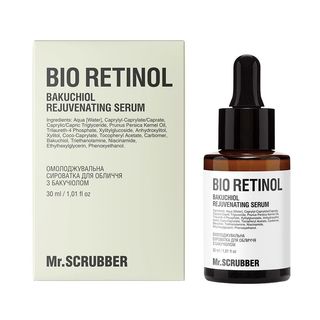 Омолоджувальна сироватка для обличчя Bio Retinol з бакучіолом Mr.SCRUBBER