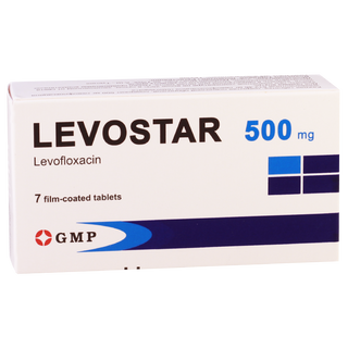 ლევოსტარი ტაბლეტი 500მგ #7 (ჯი-ემ-პი - საქართველო)    Levostar tab 500mg #7