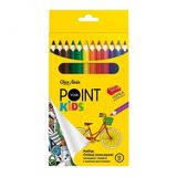 Набір олівців кольорових «Jumbo» з чинкойю Своя Лінія 12шт