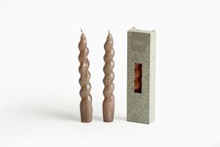 სანთელი - MANAMO HOME CANDLESTICK GARDENIA 2 PCS GREEN