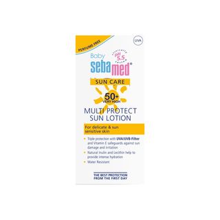 ბავშვის მზისგან დამცავი ლოსიონი SPF50+ 0463 სებამედი - Sebamed