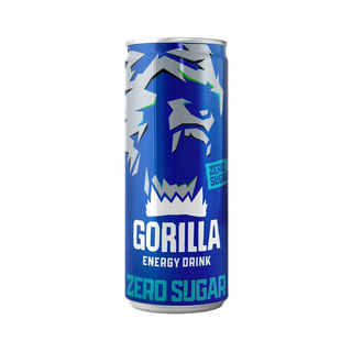 НАПИТОК ЭНЕРГЕТИЧЕСКИЙ GORILLA ZERO SUGAR 0,25 Л Ж/БАН