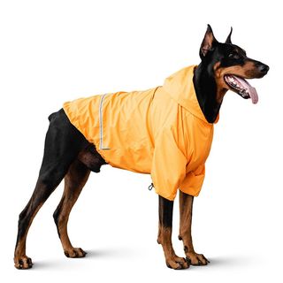 Дощовик Noble Pet для собак Moss жовтий 4XL
