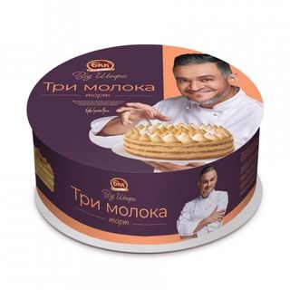 Торт 0,5кг КБКК Три молока від Шефа