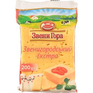Сир Звенигора 200г звенiгородський екстра