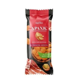 Арахіс 70 г Своя Лінія смажений солоний в хрусткій оболонці зі смаком бекону