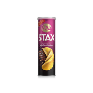 LAYS STAX ბარბექიუ 140გრ/4690388108977