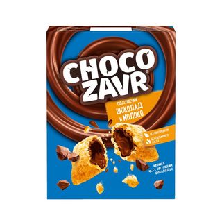 Завтрак Chocozavr Подушечки С Шоколадно-молочной Начинкой 220 Г