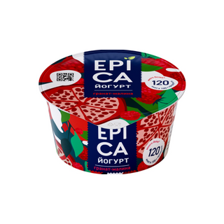 Йогурт EPICA с гранатом и малиной 4,8%, 130г