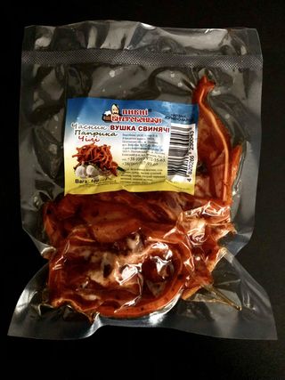 Вушка свинячі часник паприка чілі 100 г