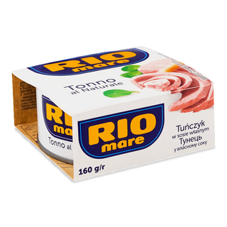 Тунець Rio Mare у власному соку 160г