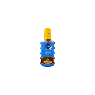 NIVEA მზისგან დამცავი ზეთი დაცვა და რუჯი SPF30 200 მლ
