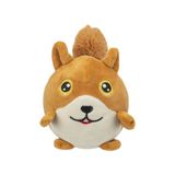 Іграшка Trixie для собак Білка з ефектом пам яті поліестер помаранчева 13см