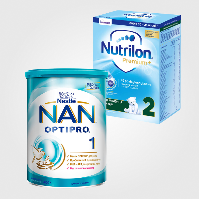 Молочні суміші.