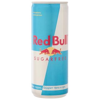 НАПИТОК ЭНЕРГЕТИЧЕСКИЙ RED BULL SUGARFREE 0,25 Л Ж/Б