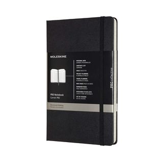 Записник Недатований Moleskine Pro Середній / Чорний