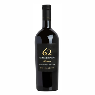 Вино San Marzano Anniversario 62 Primitivo di Manduria DOP черв.сухе 0.75 л