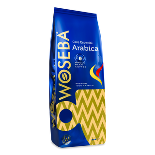 Кава зерно Woseba Arabica смажена 500г