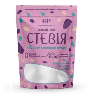 Замінник цукру 280 г Хелс Хантер Солоденька Стевія м/уп