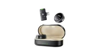 Remax 2in1 Magnetic Wireless Collar Microphone Type-C Connector (K16)