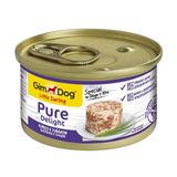 Shiny Dog Pure Delight консерви курка, тунець для собак, 85 г
